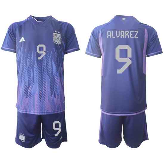 Men FIFA 2022 Argentina Soccer Jersey 015